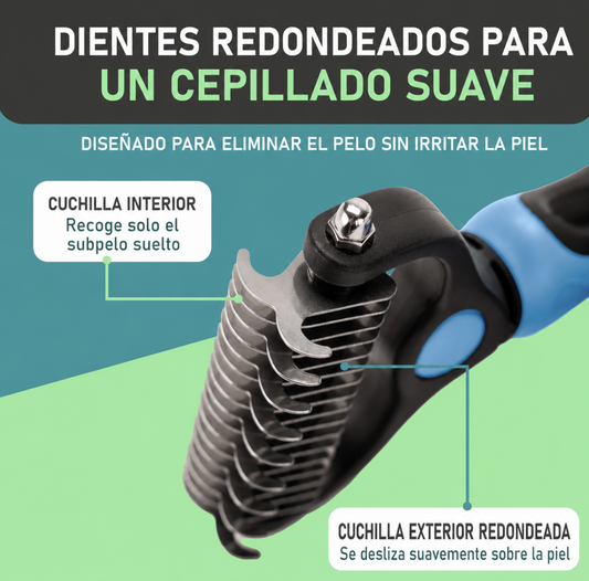 Cepillo Eliminador de Pelo para Mascotas